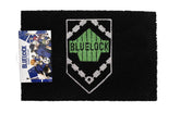Felpudo 60x40 cm emblema blue lock